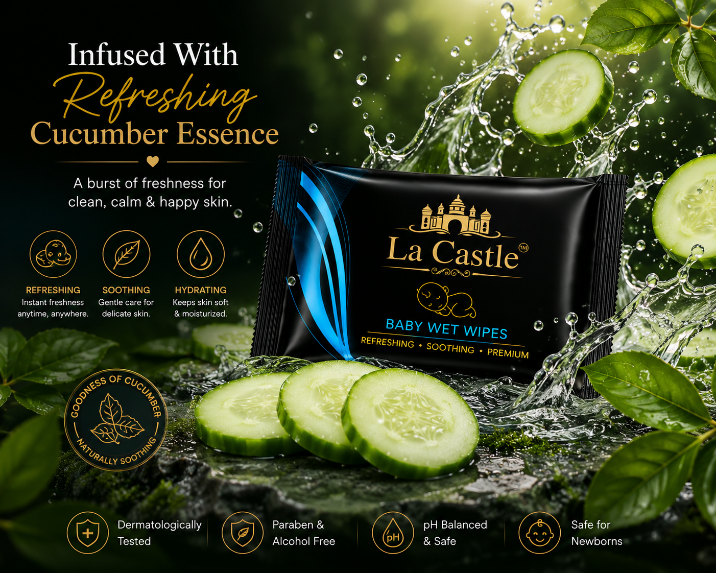 La Castle Baby Wet Wipes 4