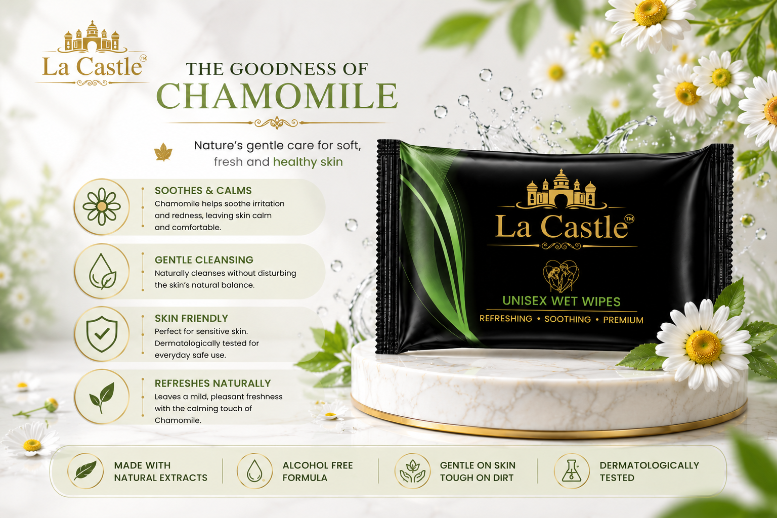 La Castle Unisex Wet Wipes 3