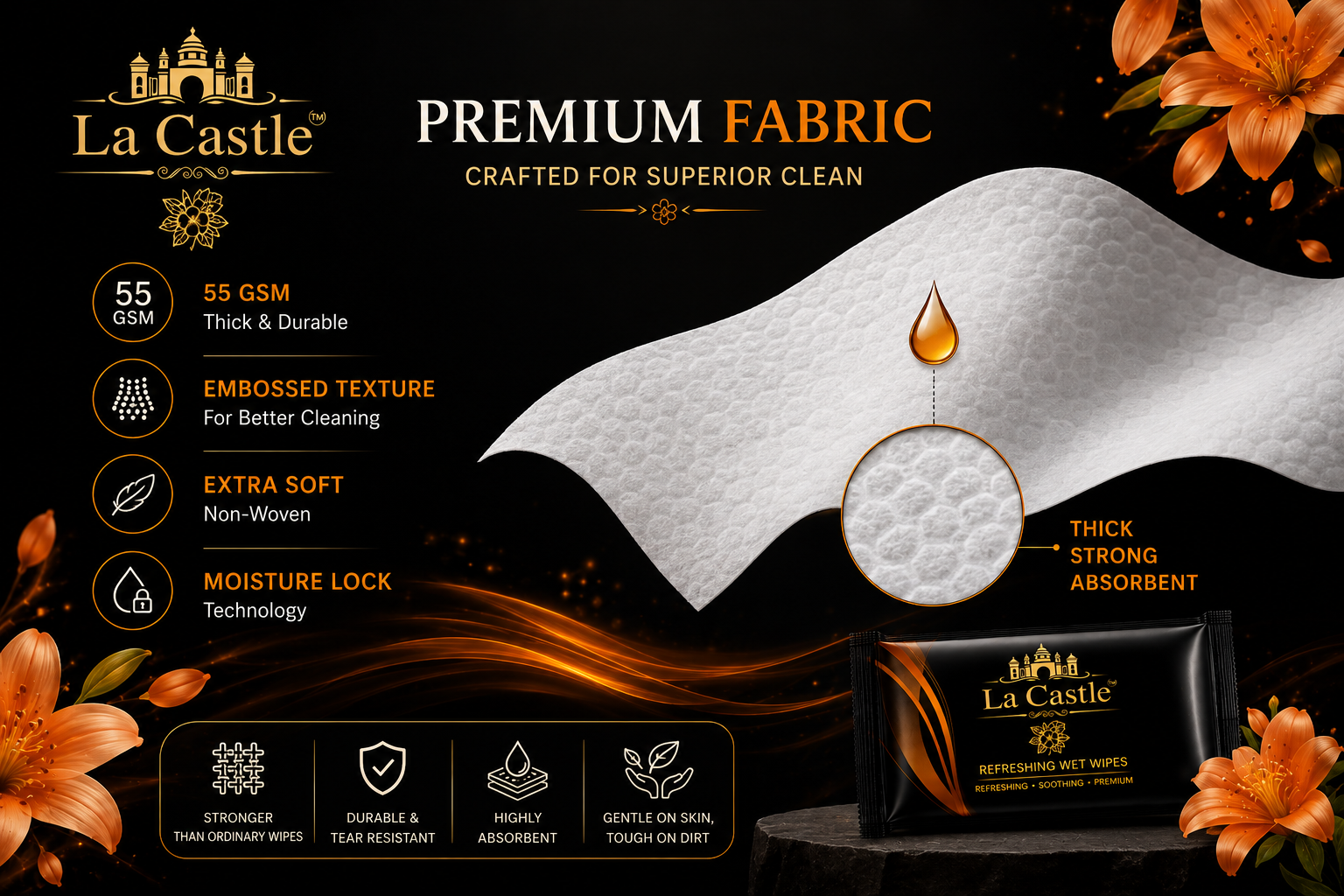 55 GSM EMBOSSED