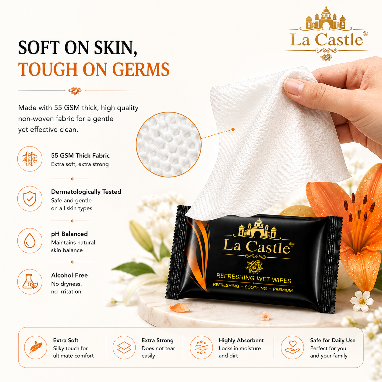 SOFT ON SKIN
